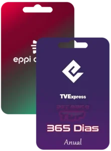 Recarga Eppi Cinema e Tv Express Combo Anual